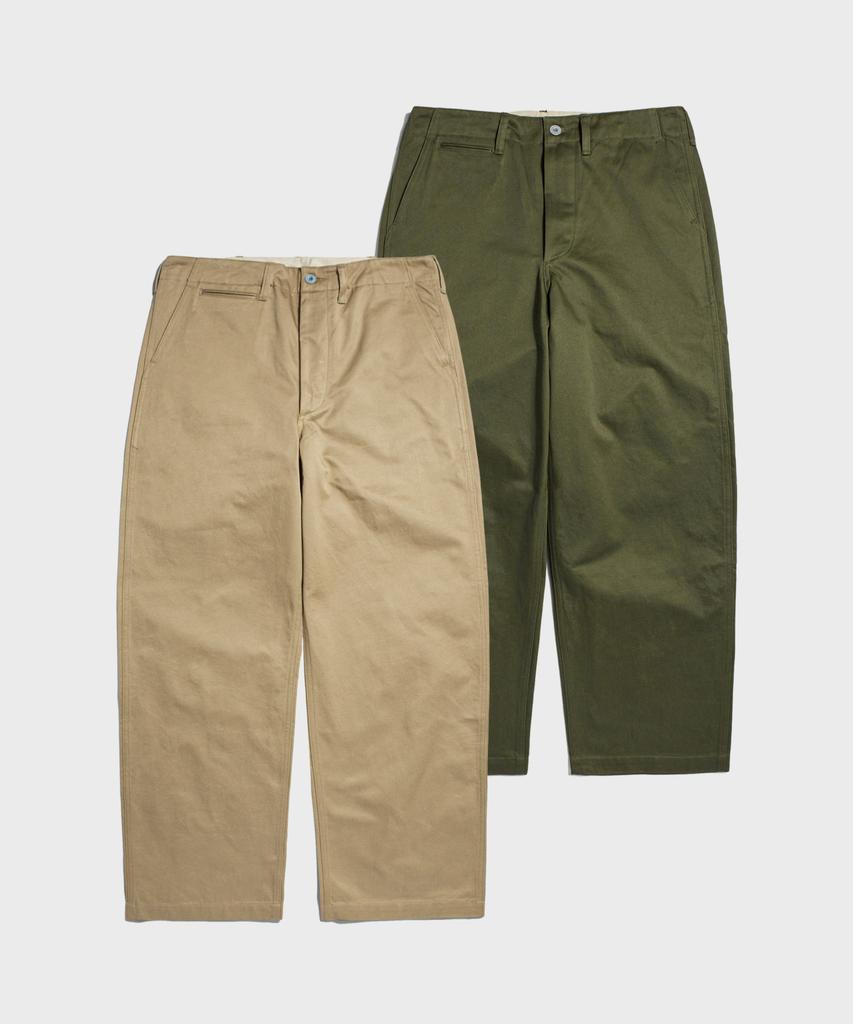 Beulonseun 1942 Us Army Chino Trousers Olive (Korea Edition)