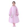 Children's Cartoon EVA Waterproof Raincoat with Hidden Backpack Compartment, Windproof and Heavy Rain Protection for Primary Students