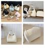 Retro Stylish Versatile Bucket Tote Bag - Casual Crossbody Shoulder Basket