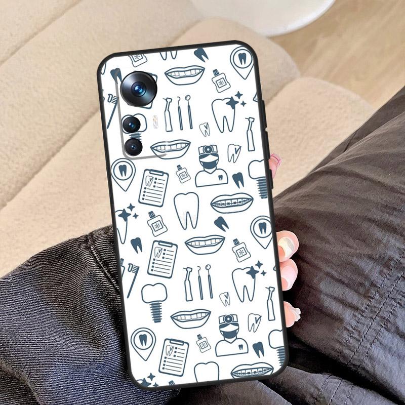 Dentist Tooth Dental Hygienist Case For Xiaomi 13 14 15 Ultra 11T 12T 13T 14T Pro Cover For POCO X7 X3 X5 X6 F5 F6 F7 Pro