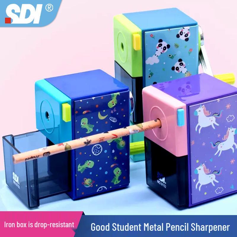 SDI Hand-Crank Pencil Sharpener 0152 - Student Back-to-School Gift