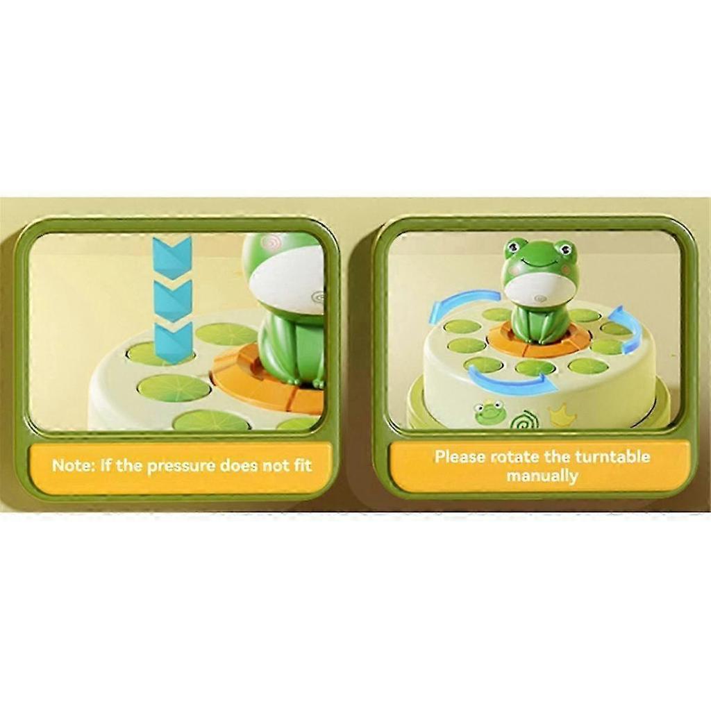 Cartoon Flying Frog Launch Toy for Kids, a Sensory Interaction Puzzle Game