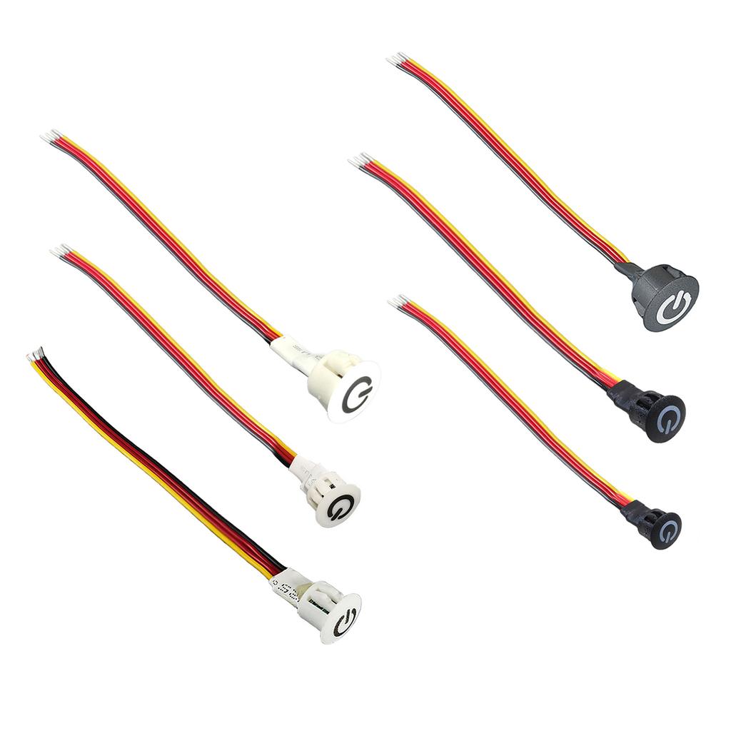 Interruttori a Sensore Tattile da Incasso Pulsante Dimmerabile Pulsante Sensore Tattile Controller Luce LED Interruttori per Striscia LED