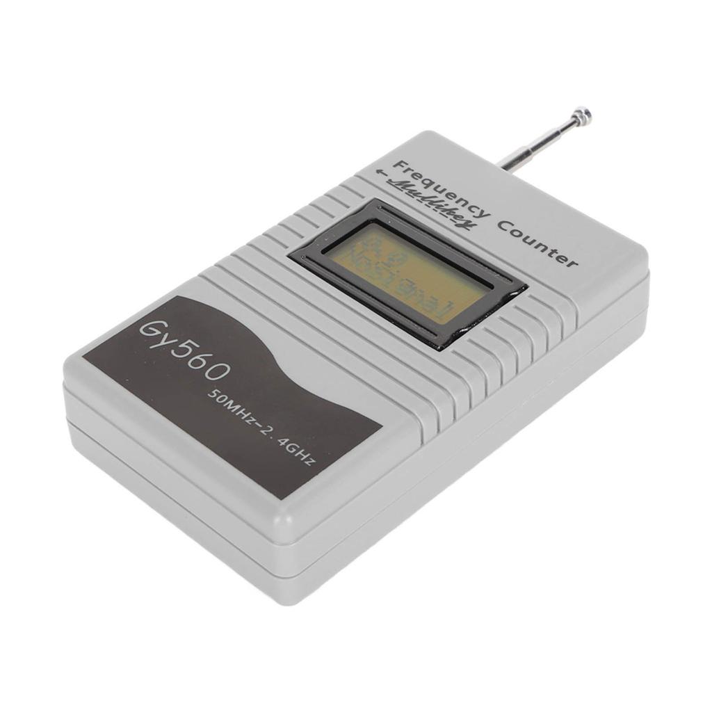 Mini Gooit GY560 Radio Frequency Counter 50Mhz‑2.4Ghz Portable Frequency Counter Radio Frequency Mea