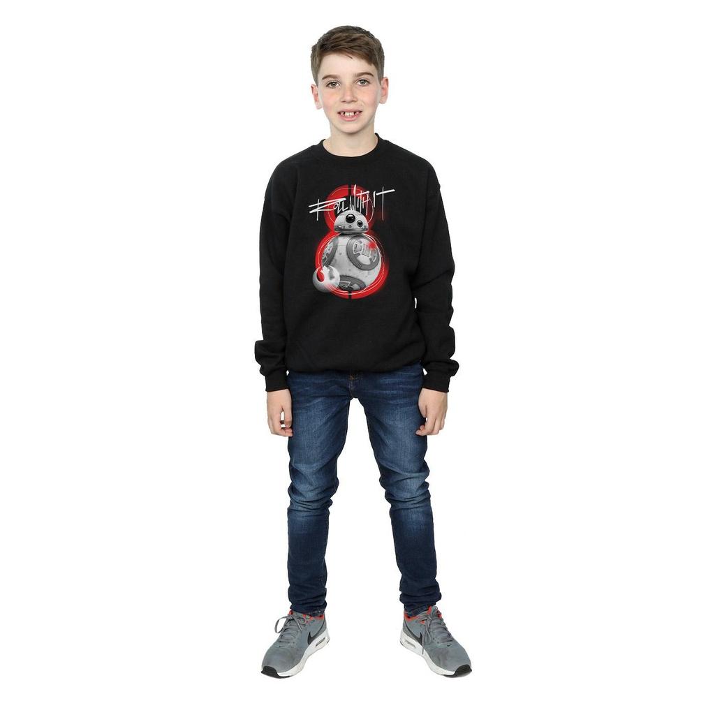 STAR WARS Jungen The Last Jedi BB-8 Roll With It Sweatshirt