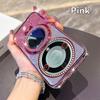 KEYSION Glitter Jewelled Magnetic Phone Case for HONOR X9b 5G X9A 5G Makeup Mirror Stand Shockproof Cover for Magic 6 5 Lite 5G