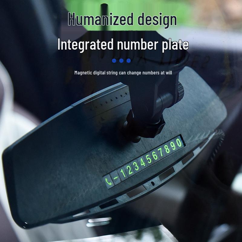 High-Definition Rearview Suction Cup Mirror for Tricycles – Blind Spot and Reverse Assistance