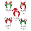 5pcs Christmas Hair Clasp Balloons Christmas Headdress Balloons Santa Claus Christmas Decorations Christmas Party Decorations