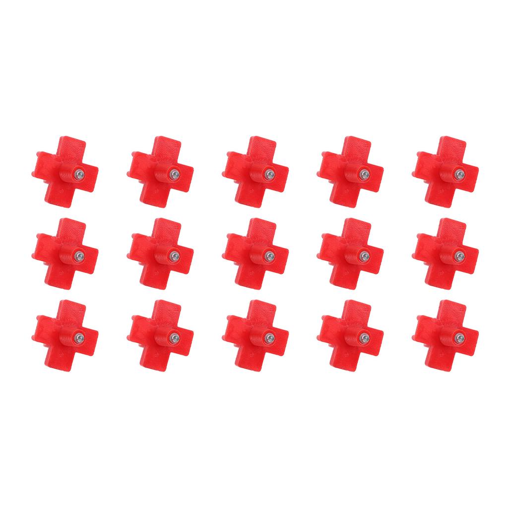 15 Sets Poultry Water Nipples Kit Automatic Leakproof Chicken Waterer Nipples for Chicks Ducks Quail