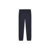 FILA Letter Mid-Waist Cuffed Knitted Sports Pants Men Bottoms Dark-Blue F11M419603F-NV