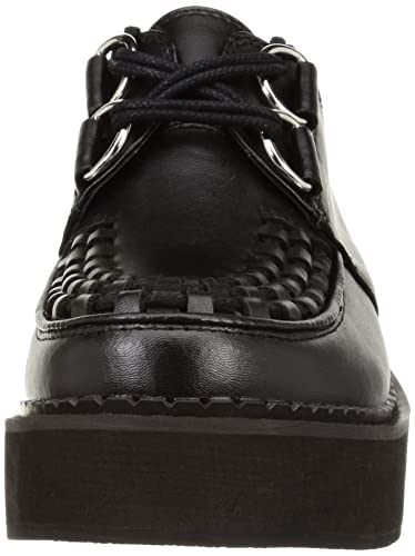 Yosuke Platform Shoes, 2820116, Women's, Black, Sizes 22.0cm-22.5cm