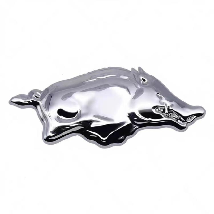 Waterproof Car Decal 3D Pet Metal Emblems Sticker for Side & Rear Trunk Enhancement Automotive Accessories