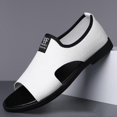 Sandalias de Playa Blancas Transpirables Antideslizantes de Talla Grande para Hombre 2025