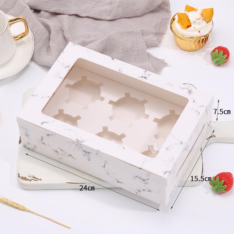 Transparent Cupcake and Pastry Takeaway Box
