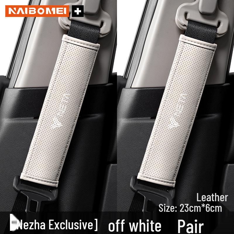 Nezha Car Seat Belt Shoulder Pad Protector for U/V/S N01/03E-TAKE Models - Interior Accessory