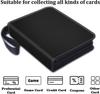50 Sheets Trading Card Binder with Zipper – Compact PU Leather Album, Secure Top-Loading Pages for Trading, Sports & TCG Cards