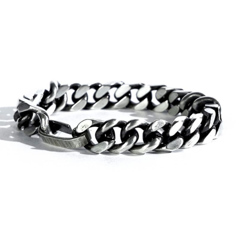 SEWNSWEN SEWN SUEN SILVER CURB CHAIN Bracelet