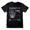 Millenium Falcon Sketch Merch Tshirt M New