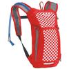 Camelbak Mini 3 Cycling Hydration Bag with CRUX Reservoir Racing Red Check M.U.L.E. (1.5L), Kids'