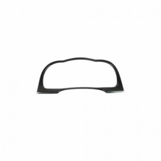 Carbon Fiber Front Dashboard Decor Cover Trim For Toyota Highlander 2015-2019