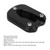 Motorcycle Kickstand Pad Aluminum Alloy Side Stand Footrest Replacement for