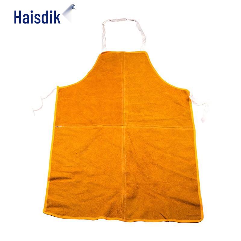 Стойкий к пятнам и маслу фартук сварщика из воловьей кожи Heasdiek 70*100cm