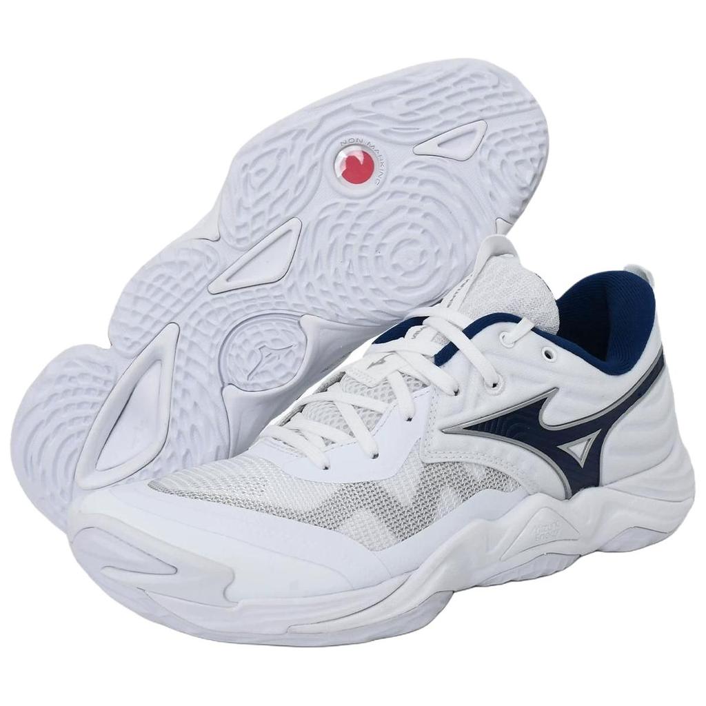 Mizuno Wave Momentum Elite Comfortable Soft Non-Slip Low-Top Training Shoes Unisex sneaker White V1GA251255-25