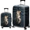 24-Inch Waterproof Elastic Suitcase Cover - Wear-Resistant Travel Protection