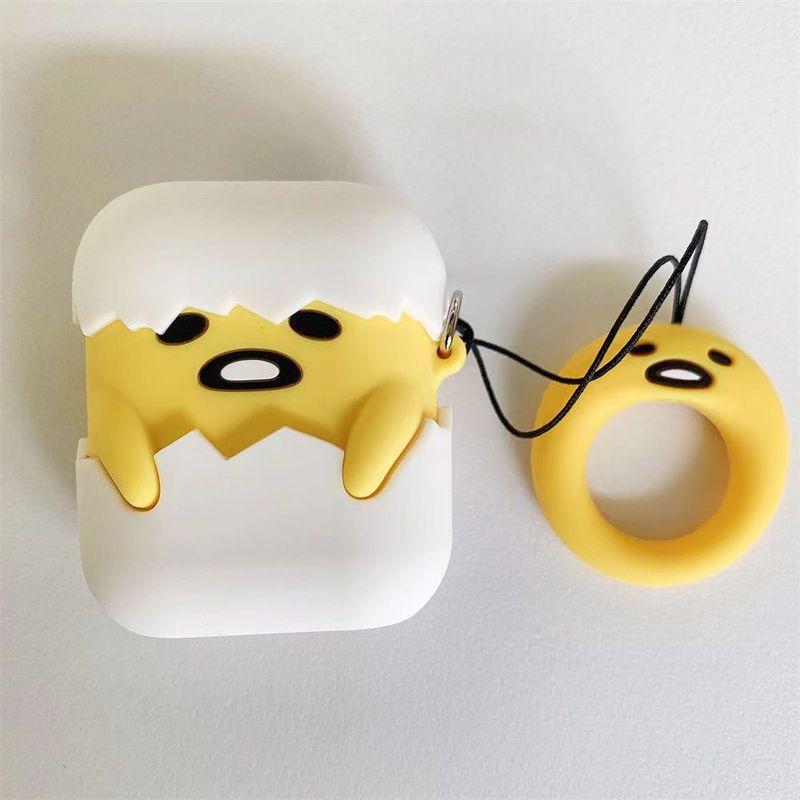 

3 Pieces of 19.9 Yuan Optional Cute Cartoon Fun Eggs for Apple AirPods Pro Protective Case Silicone Airpods1/2 Earphone Case Apple AirPods 1/2 Generation Let go of the egg