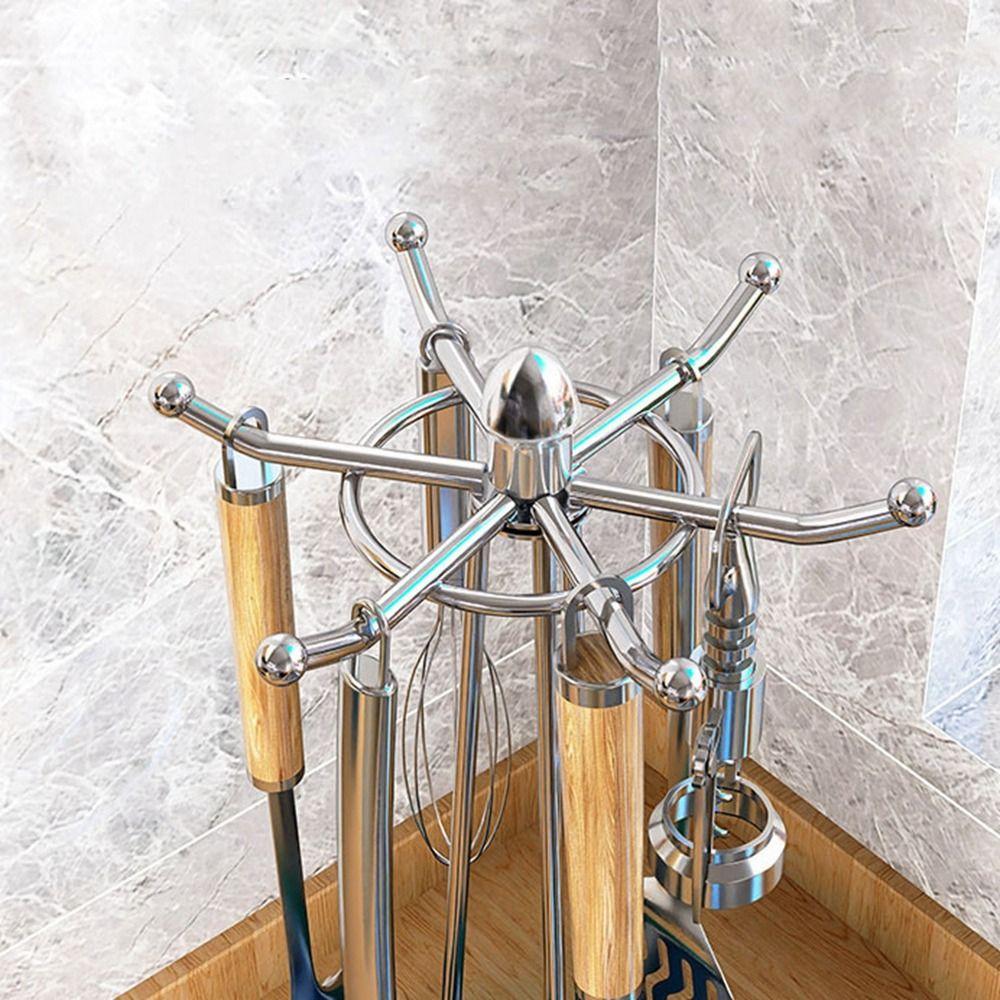 Verdickter Löffel-Hängeorganizer Drehbarer Spatel-Aufbewahrungsständer Langlebiger Spatel-Organizer für die Küche