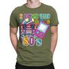 Love 80s Vibe Fancy Dress Party Costume Retro Vintage Unisexs Tshirts Top Ta169