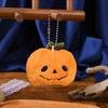 Kawaii Cartoon Plush Pendant Funny Furry Bag Pendant Halloween Plush Keychain  Trick Or Treat
