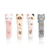1/4pcs Cartoon Cat Town Eraser Mini Kitty Push Type Rubber Erasers for Pencil Cleaning Stationery School Student