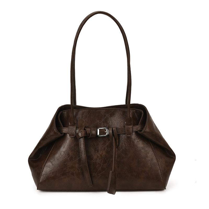 Vintage Style Womens Crossbody Bag Crafted From Pu With Zippered Inner Storage
