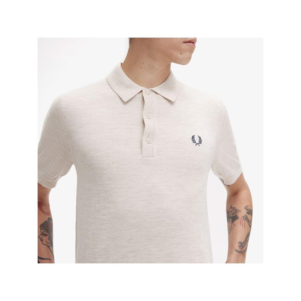 Fred Perry [headquarters Genuine] Fred Perry [sharp] Classic Merino Wool Knit Shirt  X23  Afpm2437623 X23 qzgAfpm2437623 X23
