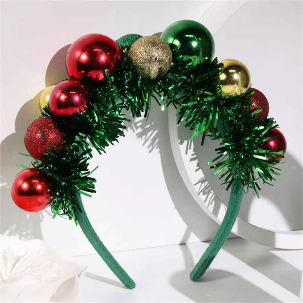 Colored Balls Party Headband Performance Holiday Hair Accessories  New Year Gifts