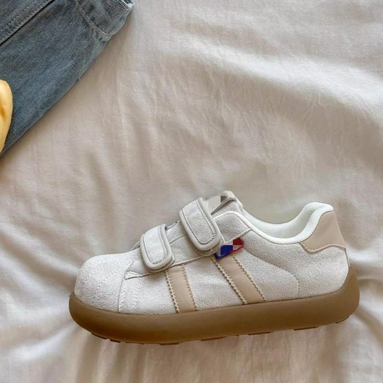 American Retro Platform Shoes Spring New Velcro Student Sports Shoes Casual Shoes