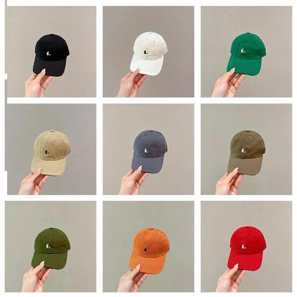 Korean Ins Children's Duck Tongue Cap Men And Girls Embroidered With Baby Casual Baseball Cap Boys Spring And Fall Hat