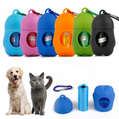 Pet Dog Cartoon Poop  Bag Dispenser Waste Garbage Bags Holder Dispenser