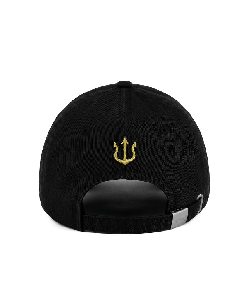 VERUTUM Wave Logo Wappen Ball Cap Black