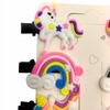 Set Of Colorful Unicorn Hair Clips 10 Pcs.