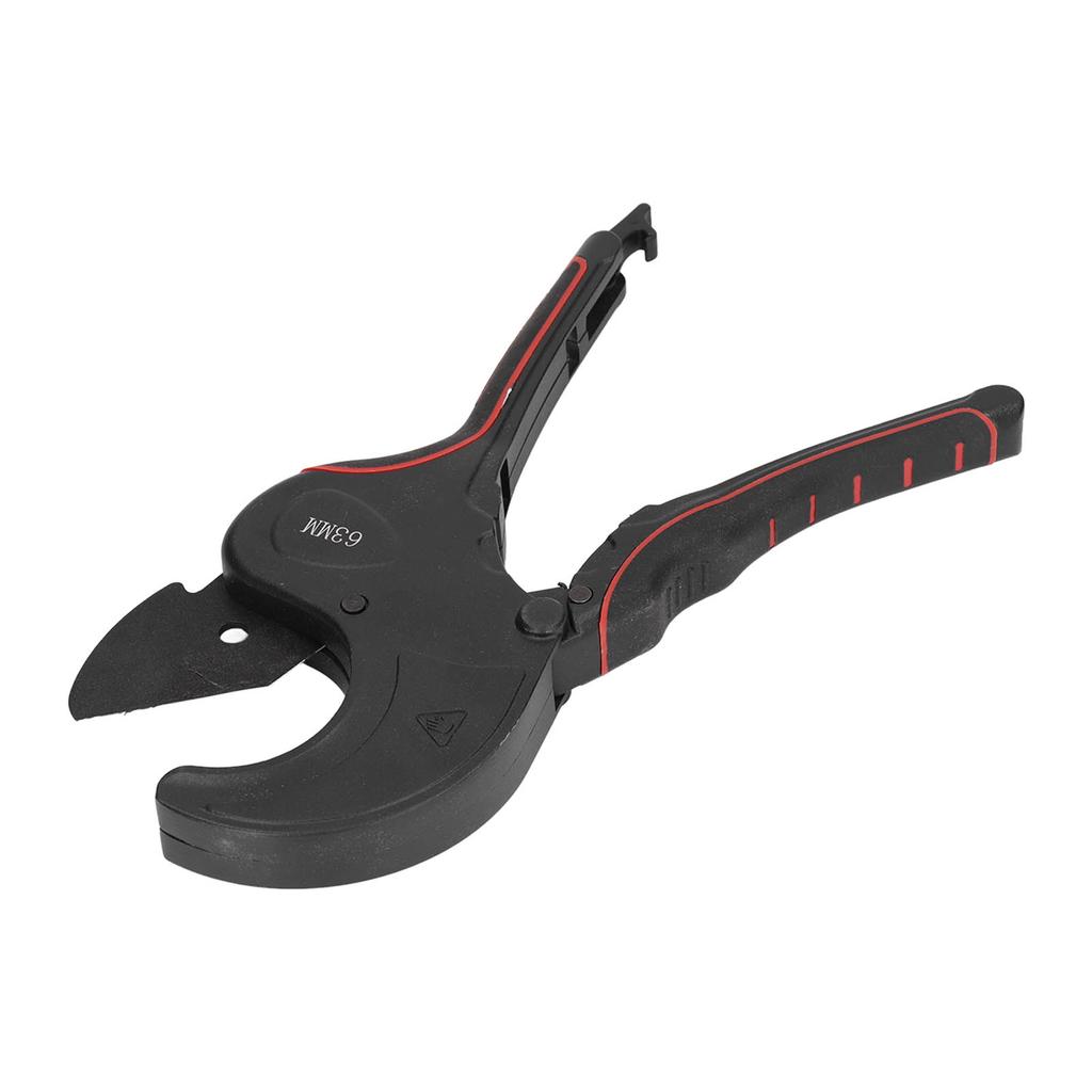 PVC Pipe Cutter Ratchet Action Self Locking Replaceable Blade Tubing Scissors for CPVC PEX Rubber