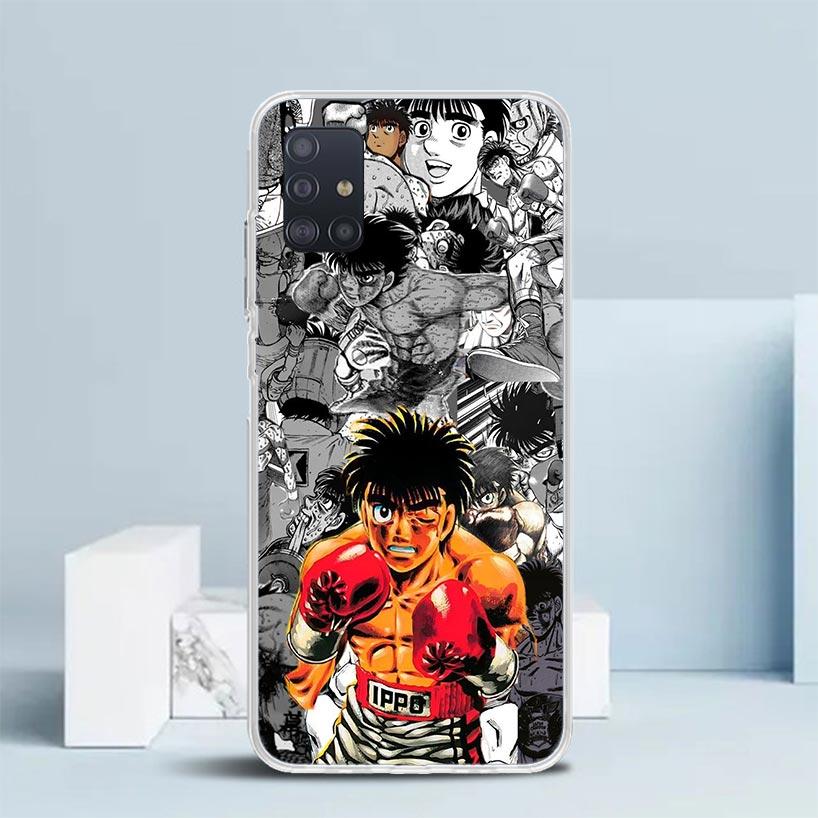Hajime No Ippo Comics Soft Cover for Samsung Galaxy A12 A22 A32 A52 A72 A02S Phone Case Note 20 Ultra 10 S10 Plus A51 A71 A50S A