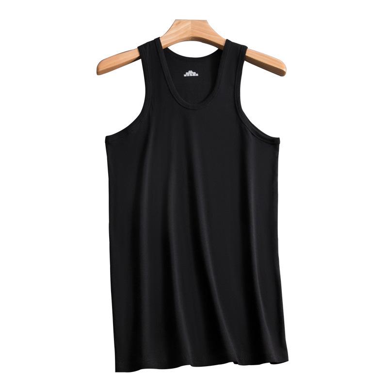 Men's Lightweight Breathable Cotton Y-Back Tank Top for Fitness and Sports