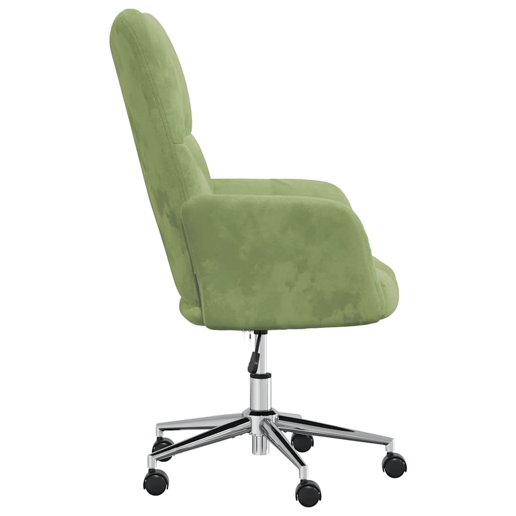 Vidaxl Armchair, Light Green, Upholstered In Velvet