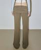 SCULPTOR Jersey Lowrise Track Pants Khaki