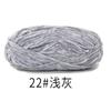 100% Polyester Chenille DIY Crochet Scarf and Shoes Hand-Made with Dye Pattern Use for Weaving Features Violet Bear Hook
