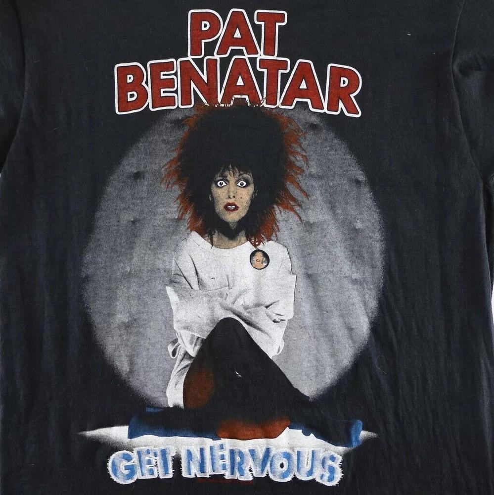 Vintage Pat Benatar Get Nervous Shirt Unisex Concert S to 5XL DO546 Unisex T-Shirt S