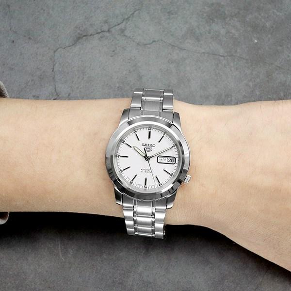 Seiko 5 Мужские автоматические металлические часы японского производства