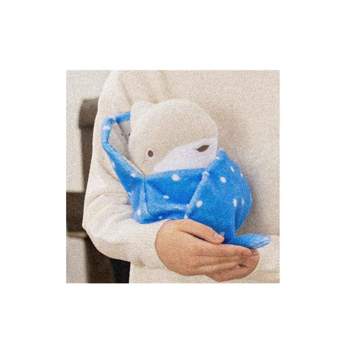 

Baby Shark Sheepwa Stingray Swaddle Plush Cute Merchandise Toy, Approx. 26cm, Official,